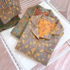 d7-0106 Комплект женской пижамы: рубашка и штаны, M-XL, 1 пачка (3 шт)