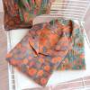 d7-0106-1 Комплект женской пижамы: рубашка и штаны, M-XL, 1 пачка (3 шт)