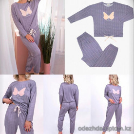 b5-0115 Комплект пижамный женский, S-L, 1 пачка (3 шт)
