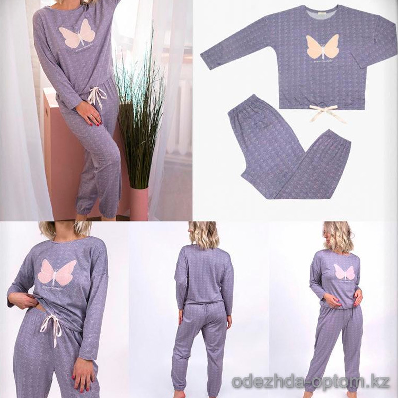 b5-0115 Комплект пижамный женский, S-XL, 1 пачка (4 шт)
