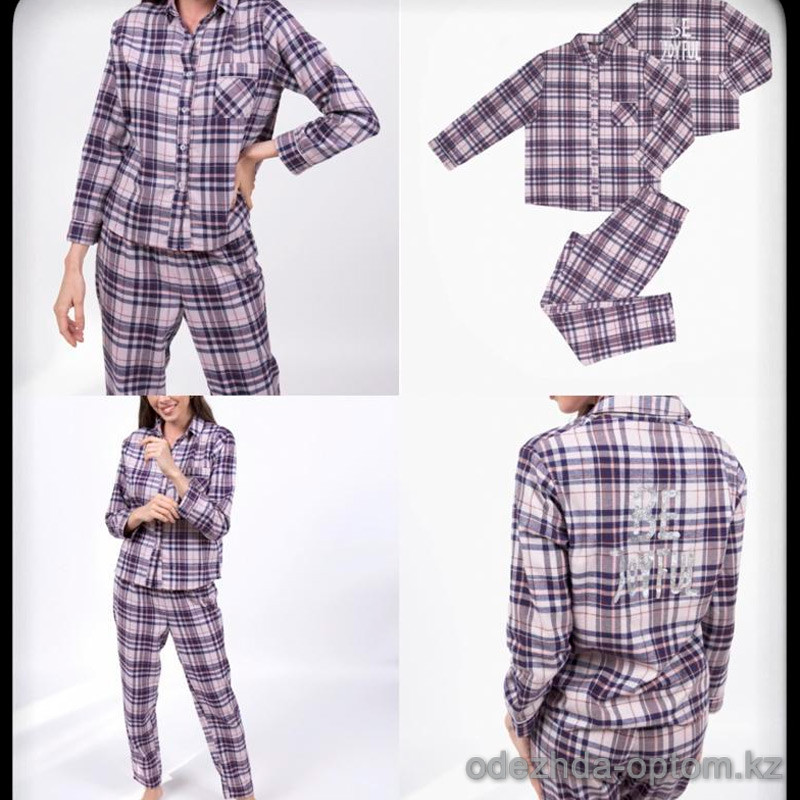 b5-0122 Комплект пижамный женский, S-XL, 1 пачка (4 шт)