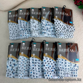 d7-1053-5 Berrak Боксеры мужские, 3XL, 1 пачка (6 шт)
