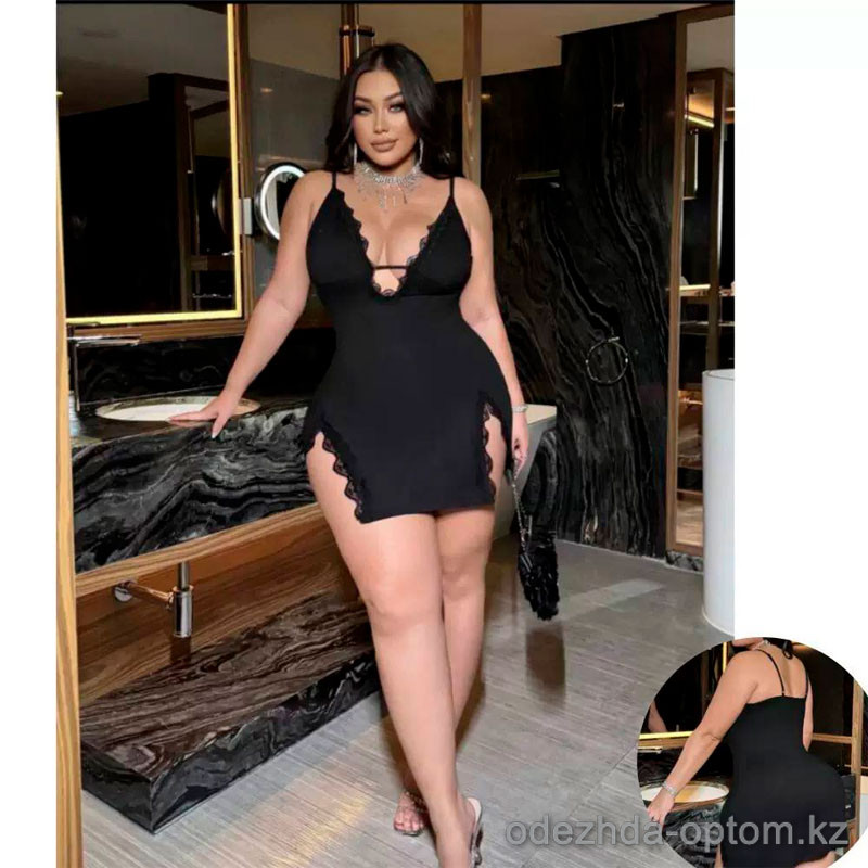 b16-2507 Пеньюар короткий для полных дам, XL-3XL, 1 пачка (3 шт) b16-2507 Пеньюар короткий для полных дам, XL-3XL, 1 пачка (3 шт)