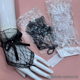 b16-5102 Перчатки кружевные, стандарт, 1 шт b16-5102 Перчатки кружевные, стандарт, 1 шт