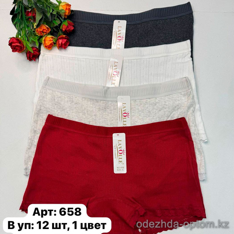 b6-658-2 Lavolle Трусики женские шортики, M-XL, 1 пачка (12 шт) b6-658-2 Lavolle Трусики женские шортики, M-XL, 1 пачка (12 шт)