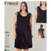 b4-13592-B Cotpark Платье женское домашнее, большие размеры, 2XL-5XL, 1 пачка (4 шт)