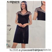 b4-13595 Cotpark Платье женское домашнее, M-XL, 1 пачка (3 шт)