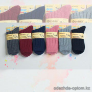 n5-0378 Носки женские шерстяные, 37-41, 1 пачка (12 пар)
