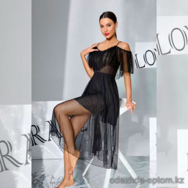 b16-1169 Пеньюар женский прозрачный, S-L, 1 пачка (3 шт) b16-1169 Пеньюар женский прозрачный, S-L, 1 пачка (3 шт)