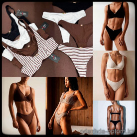 b5-5628 Комплект нижнего белья: бюстгальтер и стринги, S-L, 1 пачка (3 шт) b5-5628 Комплект нижнего белья: бюстгальтер и стринги, S-L, 1 пачка (3 шт)