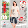 e1-bk2043 Miss WONDER Life Комплект домашней одежды для полных дам, стандарт, cotton, 1 пачка (4 шт)