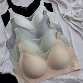 b16-2510 Бюстгальтер бесшовный, большие размеры, 2XL-4XL, 1 пачка (3 шт)