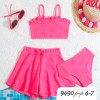 z4-9490 Шорты детские для девочки, 4-7 лет, 1 пачка (4 шт)