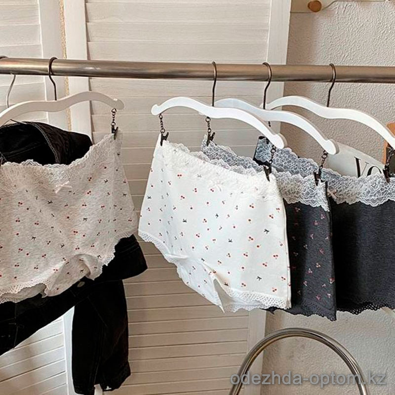 b16-10-3 Трусики женские трикотажные с кружевной резинкой, M-L, 1 пачка (6 шт) b16-10-3 Трусики женские трикотажные с кружевной резинкой, M-L, 1 пачка (6 шт)