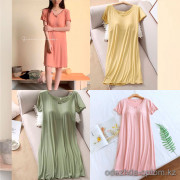 b15-002-11 Сорочка женская с короткими рукавами, M-XL, 1 пачка (3 шт)