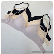 b4-G203 Бюстгальтер без косточек на тонком поролоне, M-XL, 1 пачка (3 шт)