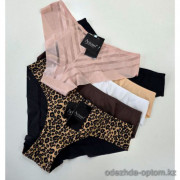 b4-P6596 Acousma Трусики женские эластичные, M-XL, 1 пачка (6 шт)