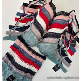 b4-A9301 Balaloum Комплект нижнего белья: бюстгальтер супер пуш-ап и трусики, чашка B, 1 пачка (6 шт) b4-A9301 Balaloum Комплект нижнего белья: бюстгальтер супер пуш-ап и трусики, чашка B, 1 пачка (6 шт)