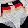 b16-3864 Lavolle Трусики женские однотонные, L-2XL, 1 пачка (12 шт)