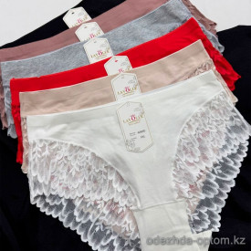 b16-8660 Lavolle Трусики женские однотонные, большие размеры, 2XL-4XL, 1 пачка (12 шт)