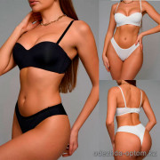 b13-1336 Комплект нижнего белья: бюстгальтер и стринги, чашка B, 1 пачка (3 шт)