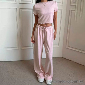 b15-1024 Комплект женской пижамы: кофта и штаны, S-L, 1 пачка (3 шт) b15-1024 Комплект женской пижамы: кофта и штаны, S-L, 1 пачка (3 шт)