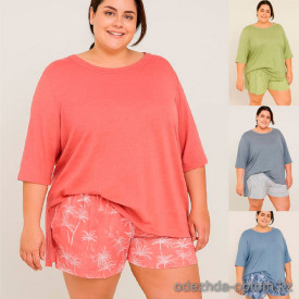 b15-7473 Комплект домашней одежды для полных дам, 52-60, 1 пачка (3 шт)