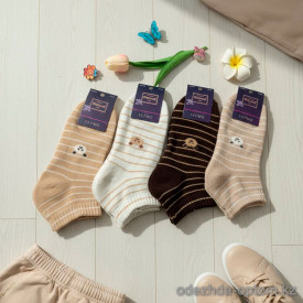 n5-0271 Носки женские махровые, 37-41, 1 пачка (12 пар)