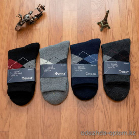 n5-0276 Носки мужские ангора, 41-47, 1 пачка (12 пар)