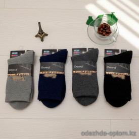 n5-0278 Носки мужские верблюжья шерсть, 41-47, 1 пачка (12 пар)