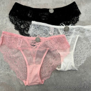 b13-607 Трусики женские кружевные, размер M, 1 пачка (6 шт)