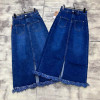 j3-0619 Colorado Юбка женская джинсовая с разрезом, 25-29, 1 пачка (5 шт)