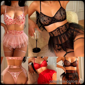 b5-H666 Комплект кружевного нижнего белья, M-XL, 1 пачка (3 шт) b5-H666 Комплект кружевного нижнего белья, M-XL, 1 пачка (3 шт)