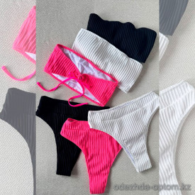 b15-386 Купальник женский раздельный, S-L, 1 пачка (3 шт)