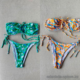 b15-842 Купальник женский раздельный, S-L, 1 пачка (3 шт)