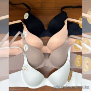 b2-4128 Lavolle Бюстгальтер в рубчик с поролоном, чашка B, 1 пачка (3 шт)