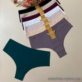 d7-A6982 Lavolle Трусики женские однотонные, большие размеры, 2XL-4XL, 1 пачка (12 шт)