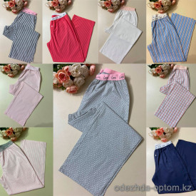 d7-K522 Штаны женские домашние, M-L, 1 пачка (2 шт)