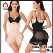 b5-1706 Боди женское гладкое с сеткой, L-3XL, 1 пачка (8 шт)