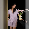 b15-1107-1 Комплект женской одежды для сна: кофта и шорты, M-XL, 1 пачка (3 шт)