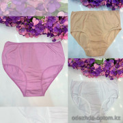e1-00068-1 ERDO Трусики женские высокие со стразами, XL, cotton, 1 пачка (10 шт)