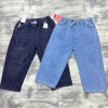 j3-0346 Капри женские джинсовые на резинке, 32-42, 1 пачка (6 шт)