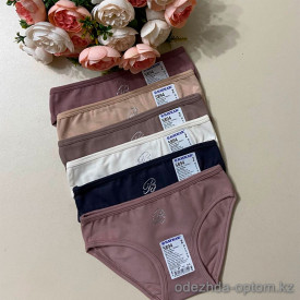 d7-5894-1 Baykar Трусики подростковые с эмблемой из страз, 1 пачка (12 шт)