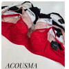 b4-A6557 Acousma Бюстгальтер кружевной без поролона, 1 пачка (6 шт)