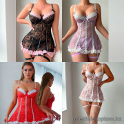 b13-412 Пеньюар для ролевых игр, S-L, 1 пачка (3 шт)