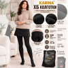 k2-334 Karina Колготки женские с начесом, 42-48, 1500 ден, 1 пачка (6 шт)