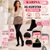 k2-338-1 Karina Колготки женские с начесом, 42-48, 1 пачка (10 шт)