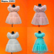d1-23093 Платье детское пышное, 3-7 лет, 1 пачка (5 шт)