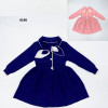 d1-6140 Платье детское с длинным рукавом, 5-9 лет, кашемир, 1 пачка (5 шт)