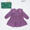 d1-sx-4 Платье детское с отложным воротником, 5-9 лет, хлопок, 1 пачка (5 шт)